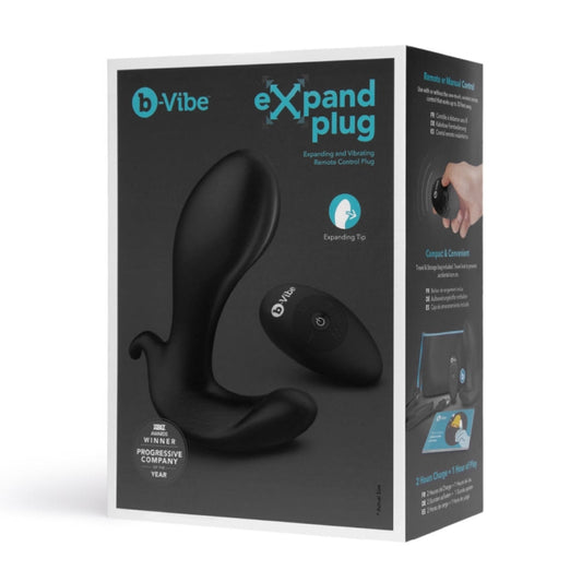 COTR | B-Vibe Expand Plug - Prostate Vibrator with Remote Control