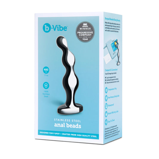 COTR | B-Vibe Stainless Steel Anal Beads