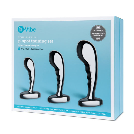 COTR | B-Vibe Stainless Steel P-Spot Prostate Training Set