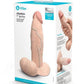 COTR | B-Vibe Slipskin Realistic Silicone Dildo - 7" Girthy Cream