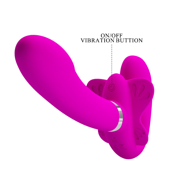 Pretty Love Valerie Vibrating Strapless Strap On