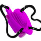 Pretty Love Strap On Clitoral Massager Purple