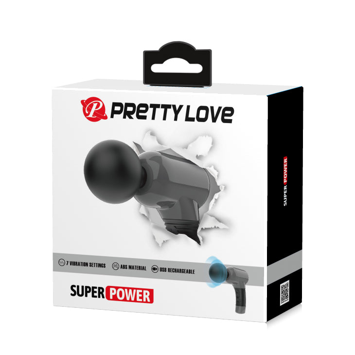 Pretty Love Massager Body Wand Black