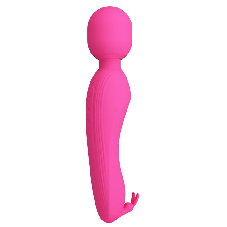 Pretty Love Rechargeable Curtis Massage Wand Vibrator Pink