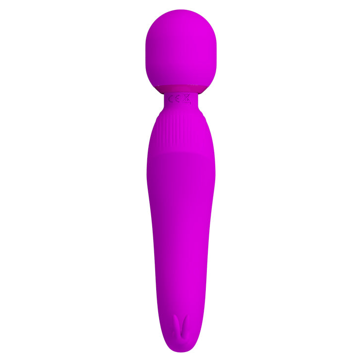 Pretty Love Curtis Wand Massager Vibrator with Rabbit Ears for Clitoris Stimulation