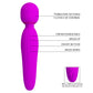 Pretty Love Curtis Wand Massager Vibrator with Rabbit Ears for Clitoris Stimulation