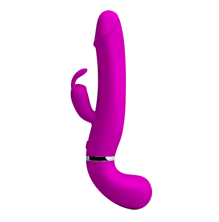 Pretty Love Henry Squirting Rabbit Vibrator Purple