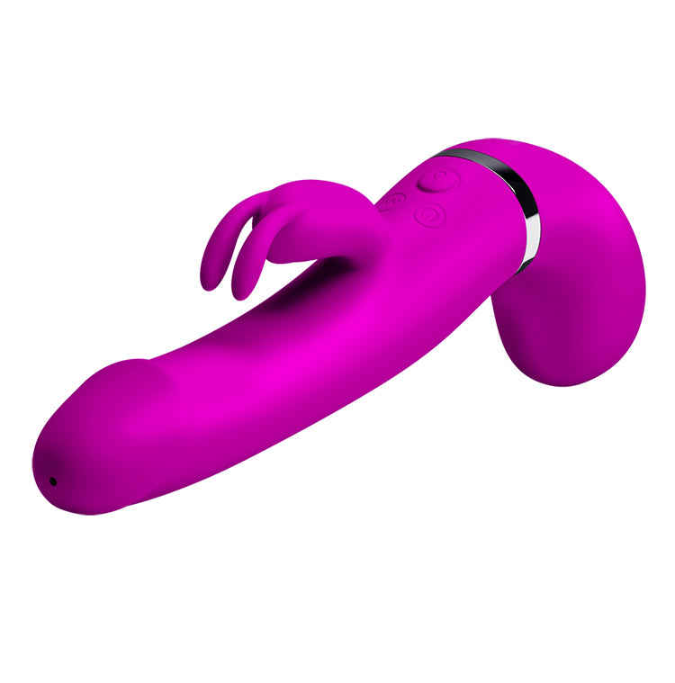 Pretty Love Henry Squirting Rabbit Vibrator Purple