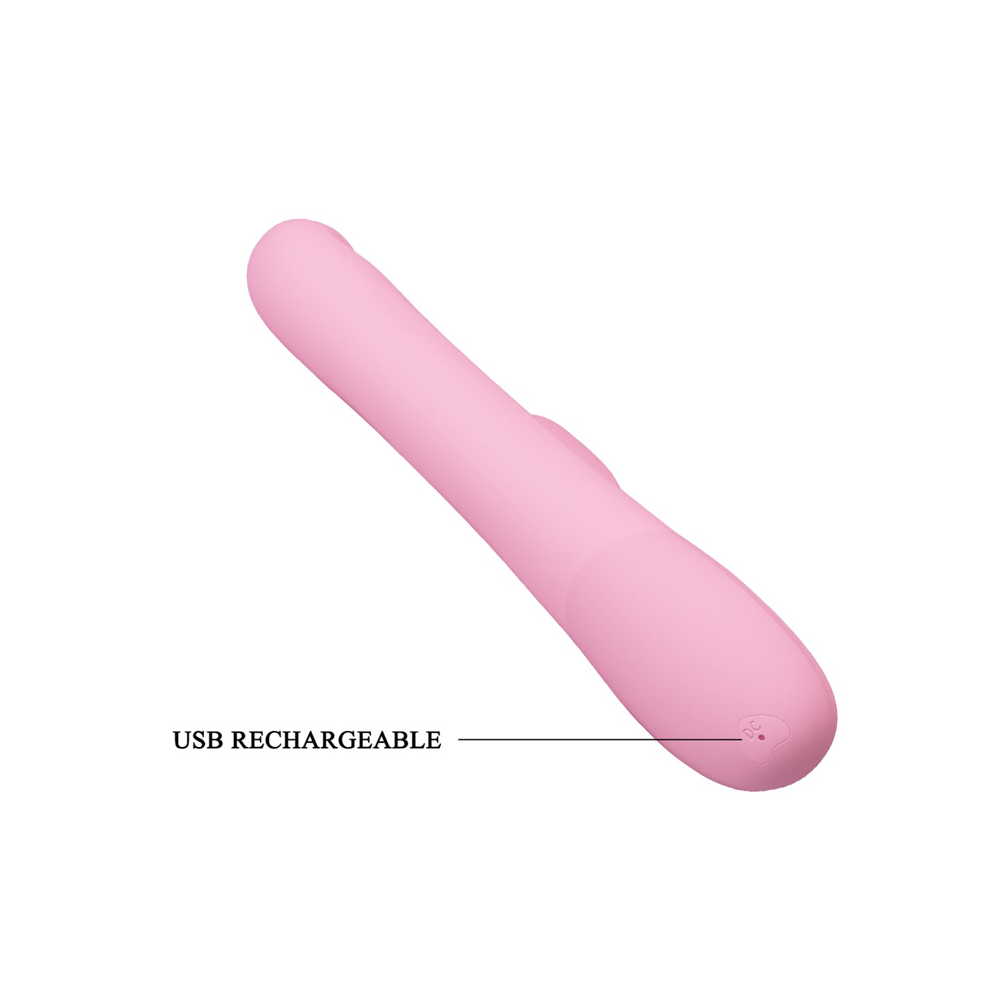 Pretty Love Rechargeable Truman Rabbit Vibrator Pink