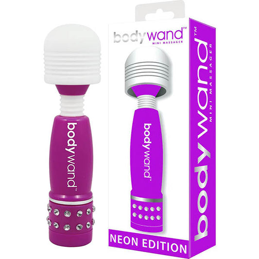 Bodywand Mini Massager Neon Edition - Neon Purple Mini Massage Wand Vibrator