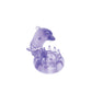 Bodywand Rechargeable Dolphin Ring with Clit Ticklers - Purple USB Rechargeable Vibrating Cock Ring