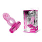 Bodywand Rechargeable Deluxe Orgasm Enhancer Ring - Pink USB Rechargeable Vibrating Cock Ring