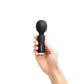 Bodywand 4.5" Power Wand Black 11.4cm USB Rechargeable Massager Wand Vibrator