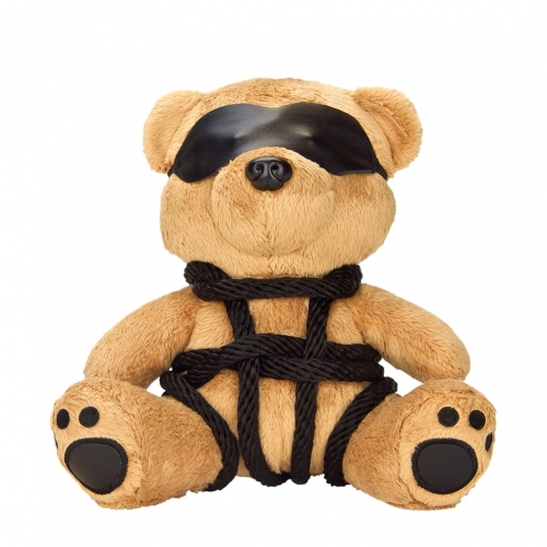 Electric EEL | Bondage Bear Bound Up Billy - 17cm tall x 15cm wide