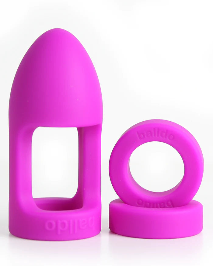 Nadgerz Inc | Balldo Set Purple - The World’s First Ball-Dildo