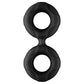 Forto F-81: Double Ring (Liquid Silicone) Cock & Ball Ring 44mm/47mm/51mm