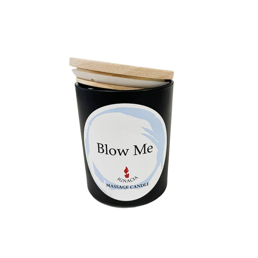 Ignacia Massage Candle Blow Me - Scent Chocolate Fudge 150g