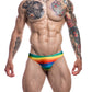 CUT4MEN Low Rise Bikini Brief Rainbow Size S/M/L/XL