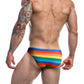 CUT4MEN Low Rise Bikini Brief Rainbow Size S/M/L/XL