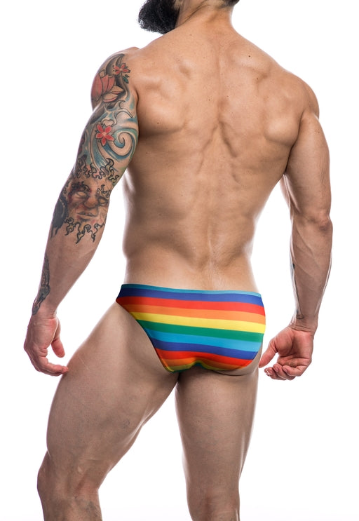 CUT4MEN Low Rise Bikini Brief Rainbow Size S/M/L/XL