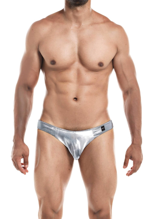 CUT4MEN Low Rise Bikini Silver Size S/M/L/XL