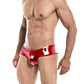 CUT4MEN High Cut Cheeky Brief Red Size S/M/L/XL