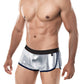 CUT4MEN Athletic Trunk Silver Size S/M/L/XL