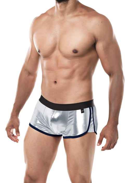 CUT4MEN Athletic Trunk Silver Size S/M/L/XL