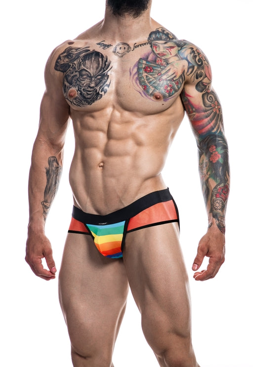 CUT4MEN Mixed Jockstrap Rainbow Size S/M/L/XL