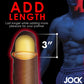 Curve Toys | JOCK Extra Long 3" Penis Extension Sleeve - Dark