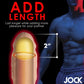 Curve Toys | JOCK Extra Thick 2" Penis Extension Sleeve - Light