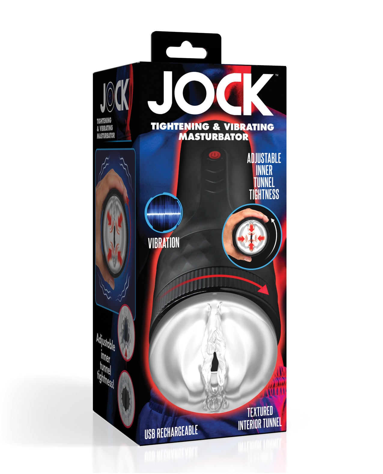 Curve Toys | JOCK Tightening & Vibrating Masturbator