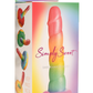 Curve Toys | Simply Sweet 6.5" Swirl Rainbow Dildo