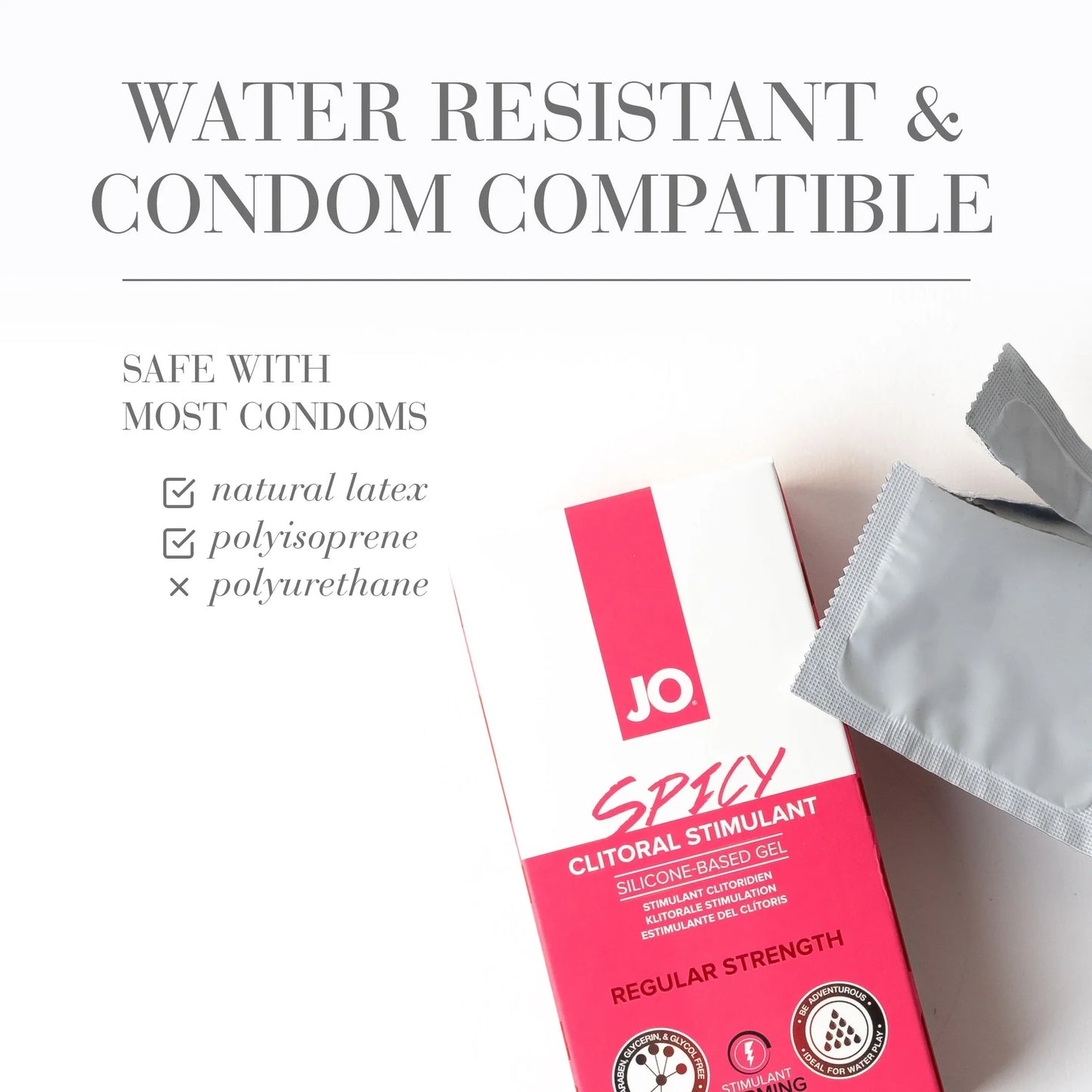 JO Spicy Clitoral Gel Warming 0.34oz/10ml