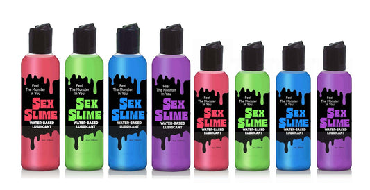 Little Genie | Sex Slime - Pink/Green/Blue/Purple Water Based Lubricant 60ml or 120ml