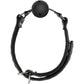 Adam & Eve Eve's Fetish Dreams Ball Gag - Black Mouth Restraint