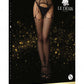 LINGERIE LE DESIR Celebrate Suspender Pantyhose Black Christmas Size OS One Size