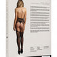 Le Desir Collection High-Waist Garterbelt Stockings Black Size OS