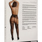 Le Desir Collection High-Waist Garterbelt Stockings Black Size OSX