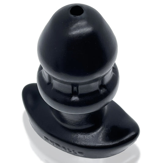 OxBalls Drain O Flow Thru Buttplug Black