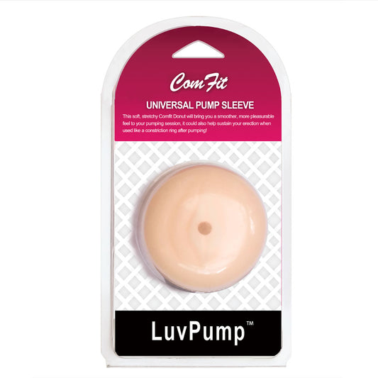 LuvPump ComFit Universal Pump Sleeve - Flesh Vagina Universal Penis Pump Sleeve