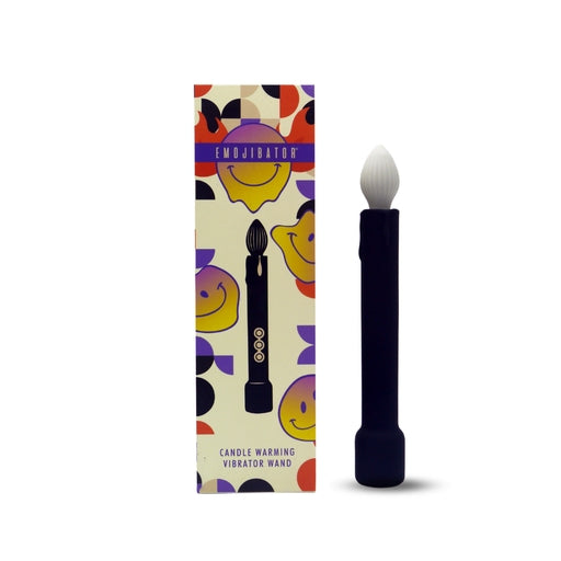 Emojibator Candle Warming Vibrator Wand Emojibator - Emoji Vibrator