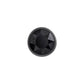 Evolved Black Gem Anal Plug - Metallic 7.1cm Small Butt Plug with Black Gem Base