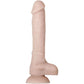 Evolved Real Supple Silicone Poseable 8.25" Flesh 21cm Poseable Silicone Dong