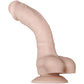 Evolved Real Supple Silicone Poseable 8.25" Flesh 21cm Poseable Silicone Dong