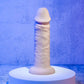 Evolved 6" VIBRATING DONG LIGHT Flesh 15.2cm USB Rechargeable Vibrating Dong