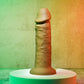 Evolved 6" VIBRATING DONG DARK Brown 15.2cm USB Rechargeable Vibrating Dildo