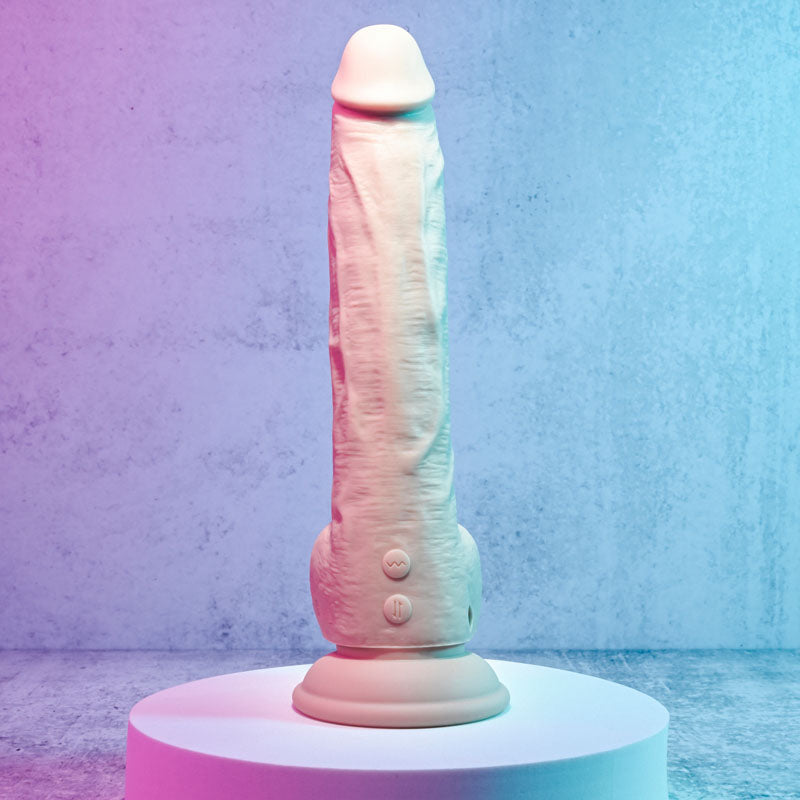 Evolved THRUST IN ME LIGHT Flesh 23.5cm USB Rechargeable Thrusting Dong Dildo