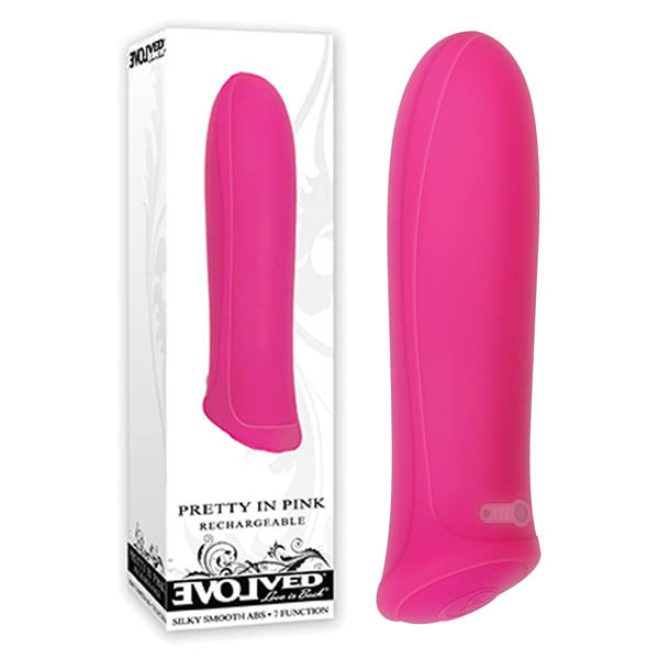 Evolved Pretty In Pink 8.6cm (3.4") USB Rechargeable Bullet Vibrator