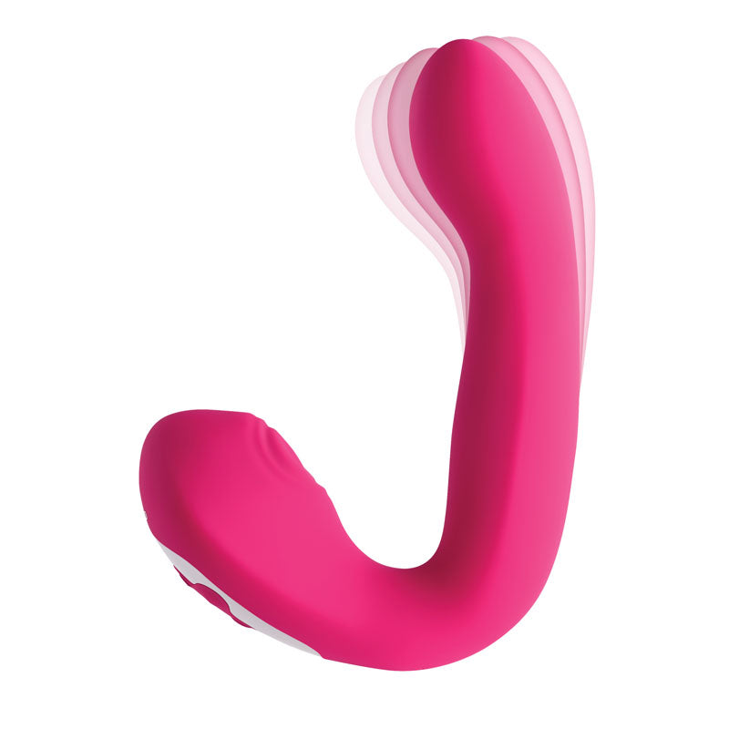 Evolved BUCK WILD Pink USB Rechargeable Flicking Vibrator